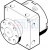 185940 Неполноповоротный привод DSM-10-90-P-FW FESTO 185940 Неполноповоротный привод DSM-10-90-P-FW FESTO