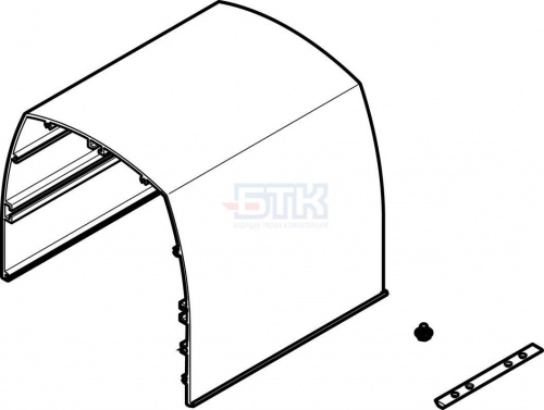 572258 Крышка CAFC-X1-GAL-200 FESTO