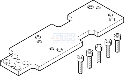 2349287 Переходная плита DAMF-80-FKP FESTO