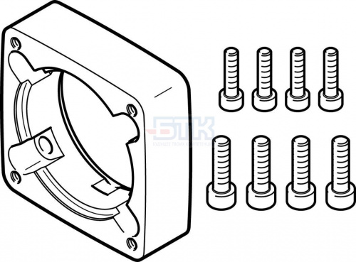 2220620 Фланец электродвигателя EAMF-A-48A-60P FESTO