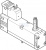 560726 Распределитель VSVA-B-M52-MZ-A1-1C1-APP FESTO