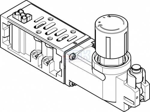 555771 Блоки регуляторов VABF-S2-2-R1C2-C-6 FESTO 555771 Блоки регуляторов VABF-S2-2-R1C2-C-6 FESTO