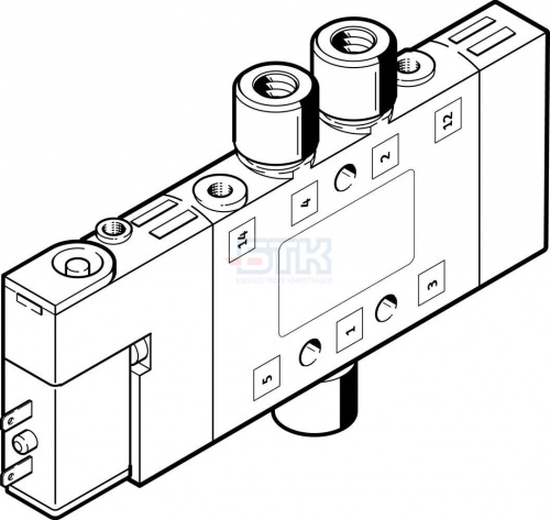 196884 Распределитель с электроуправлением CPE10-M1BH-5LS-M5 FESTO 196884 Распределитель с электроуправлением CPE10-M1BH-5LS-M5 FESTO