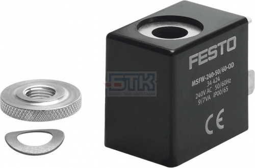34418 Катушка электромагнитная MSFW-48-50/60-OD FESTO 34418 Катушка электромагнитная MSFW-48-50/60-OD FESTO