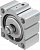 188306 Короткоходовой цилиндр AEVC-80-10-A-P FESTO