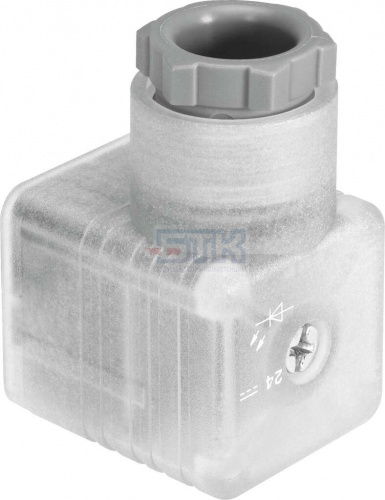 164275 Штекерная розетка угловая PEV-1/4-WD-LED-230 FESTO 164275 Штекерная розетка угловая PEV-1/4-WD-LED-230 FESTO