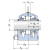 Корпус подшипника SONL 226-526 SKF (цилиндрическая посадка d = 130 мм)