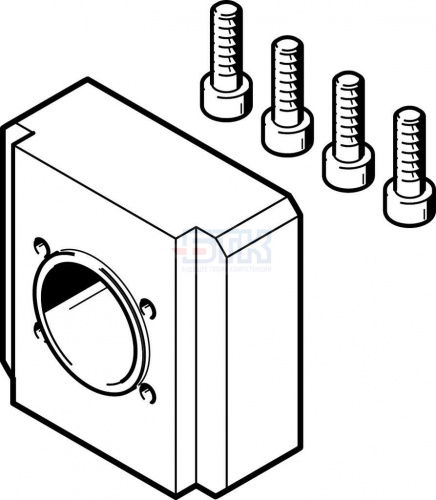 560690 Фланец электродвигателя EAMF-A-L27-57A FESTO