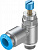 534337 Дроссель с обратным клапаном GRLA-1/8-QS-8-RS-D FESTO