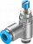 534337 Дроссель с обратным клапаном GRLA-1/8-QS-8-RS-D FESTO