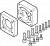 1190015 Фланец электродвигателя EAMF-A-38D-60G/H FESTO