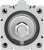 188342 Короткоходовый цилиндр ADVC-100-20-A-P-A FESTO