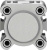 3660616 Стандартный цилиндр DSBC-40-25-D3-PPVA-N3 FESTO