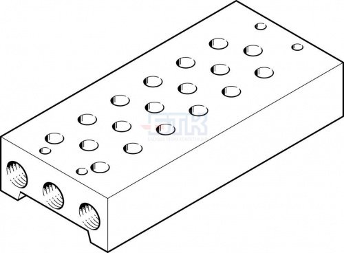 10189 Плита для блочного монтажа PRS-1/4-6 FESTO