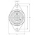 Подшипниковый узел FYT 1. WF SKF