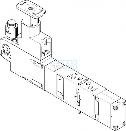 543528 Блоки регуляторов VABF-S3-2-R3C2-C-6 FESTO 543528 Блоки регуляторов VABF-S3-2-R3C2-C-6 FESTO