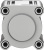 1383584 Пневмоцилиндр DSBC-63-160-PPVA-N3 FESTO