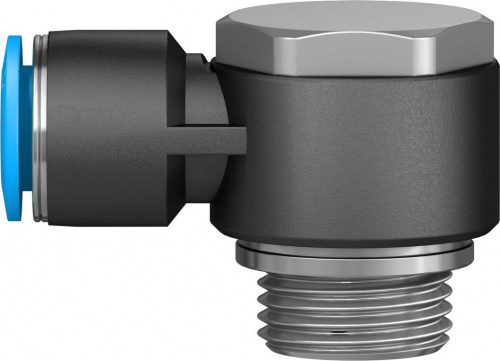 186146 Угловой штуцер с цанговым зажимом и резьбой QSLV-G1/2-12 FESTO 186146 Угловой штуцер с цанговым зажимом и резьбой QSLV-G1/2-12 FESTO