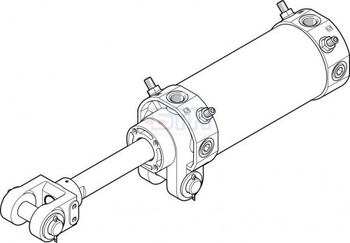 565794 Цилиндр на шарнирах DW-80-75-Y-G FESTO