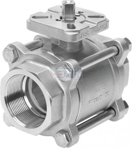 1686646 Шаровой кран VZBA-2"-GG-63-T-22-F0507-V4V4T FESTO 1686646 Шаровой кран VZBA-2"-GG-63-T-22-F0507-V4V4T FESTO