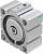 188302 Короткоходовый цилиндр AEVC-80-10-I-P FESTO