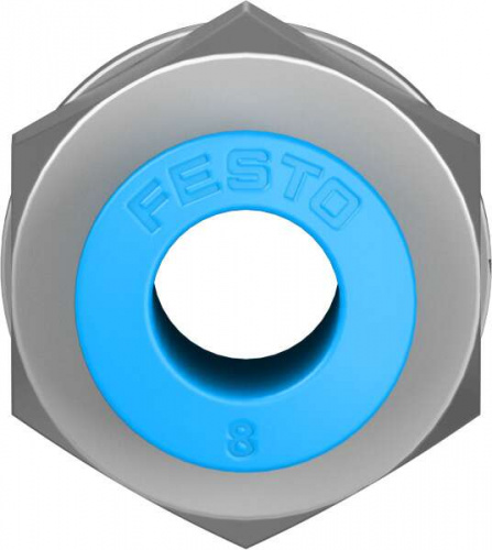 186100 Штуцер с цанговым соединением QS-G3/8-8 FESTO 186100 Штуцер с цанговым соединением QS-G3/8-8 FESTO