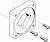 529945 Фланец электродвигателя EAMF-A-64A/B-70A FESTO