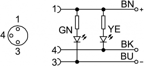 159426 Соединительный кабель SIM-M8-3WD-2,5-NSL-PU FESTO