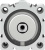 188302 Короткоходовый цилиндр AEVC-80-10-I-P FESTO