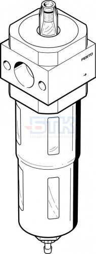 532815 Фильтр тонкой очистки LFMB-D-MIDI-DA-A FESTO 532815 Фильтр тонкой очистки LFMB-D-MIDI-DA-A FESTO