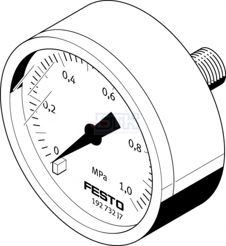 192734 Манометр MA-50-1-G1/4-MPA FESTO 192734 Манометр MA-50-1-G1/4-MPA FESTO