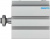 188229 Короткоходовый цилиндр AEVC-40-25-A-P-A FESTO
