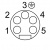573855 Розетка сетевого питания NEBU-G78W5-K-2-N-LE5 FESTO