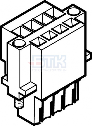 575303 Штекер NECC-L2G4-C1-M FESTO 575303 Штекер NECC-L2G4-C1-M FESTO