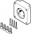 1460087 Фланец электродвигателя EAMF-A-L27-67A FESTO