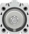 188295 Короткоходовый цилиндр ADVC-63-25-A-P-A FESTO