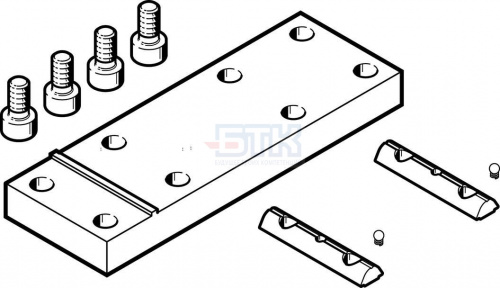 2349256 Центральная опора EAHF-L5-70-P FESTO 2349256 Центральная опора EAHF-L5-70-P FESTO
