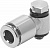 558828 Угловой штуцер с цанговым зажимом и резьбой NPQM-LH-M5-Q6-P10 FESTO