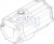 553188 Неполноповоротный привод DAPS-2880-090-R-F16-T6 FESTO