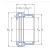 Подшипник NKX 20 SKF Подшипник NKX 20 SKF