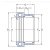 Подшипник NKX 20 SKF