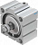188304 Короткоходовой цилиндр AEVC-80-10-A-P-A FESTO