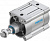 1804661 Пневмоцилиндр DSBC-125-25-PPSA-N3 FESTO