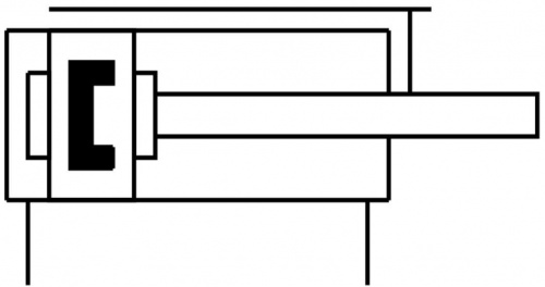 156217 Компактный цилиндр ADVUL-63- -P-A-S6 FESTO