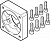 1190796 Фланец электродвигателя EAMF-A-80A-140A FESTO