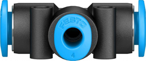 153369 Тройник с цанговым зажимом QSMT-6-4 FESTO 153369 Тройник с цанговым зажимом QSMT-6-4 FESTO