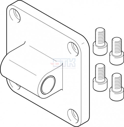 151535 Фланец с осью SNGL-200 FESTO 151535 Фланец с осью SNGL-200 FESTO