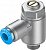 537075 Дроссель с обратным клапаном GRLA-1/8-QS-6-MF-D FESTO