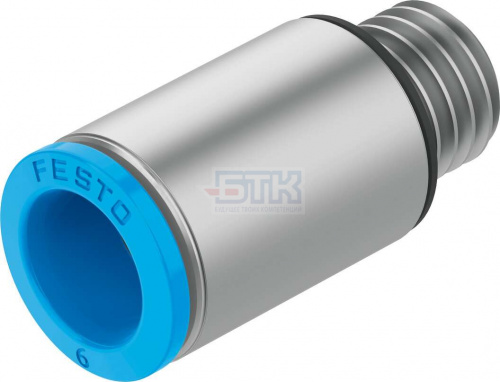 133007 Штуцер с цанговым соединением QSM-M7-6-I-R FESTO 133007 Штуцер с цанговым соединением QSM-M7-6-I-R FESTO