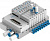 573606 Пневмоостров VTUG-14-MSDR-B1T-25V20-Q8-DT-Q6S-4M+M2 FESTO